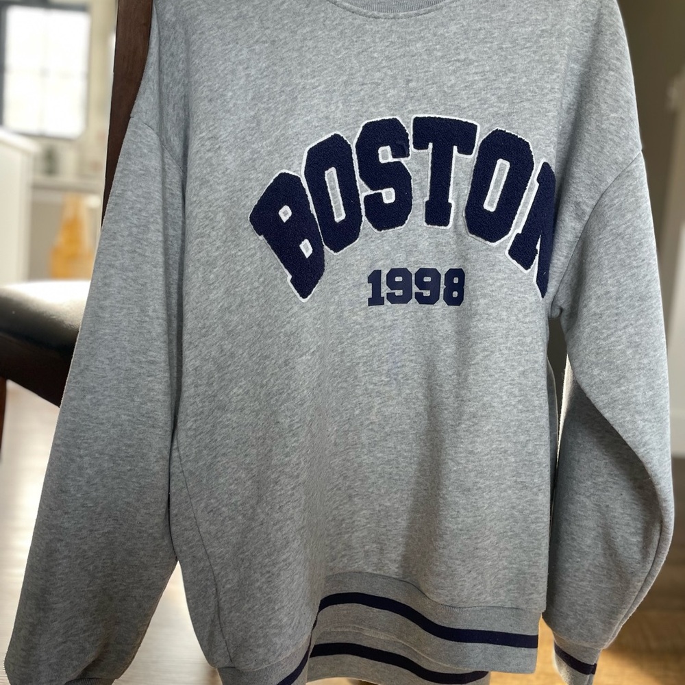 Boston 1998 Gray Sweater